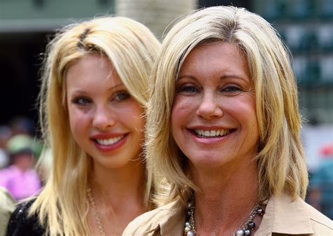 olivia newton john's daughter pics